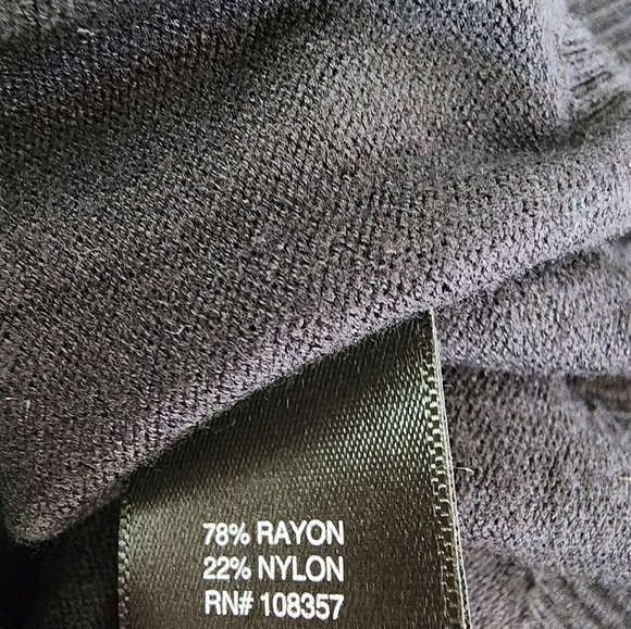 Bold Elements Button Front Cardigan Sweater in Black - Picture 10 of 10